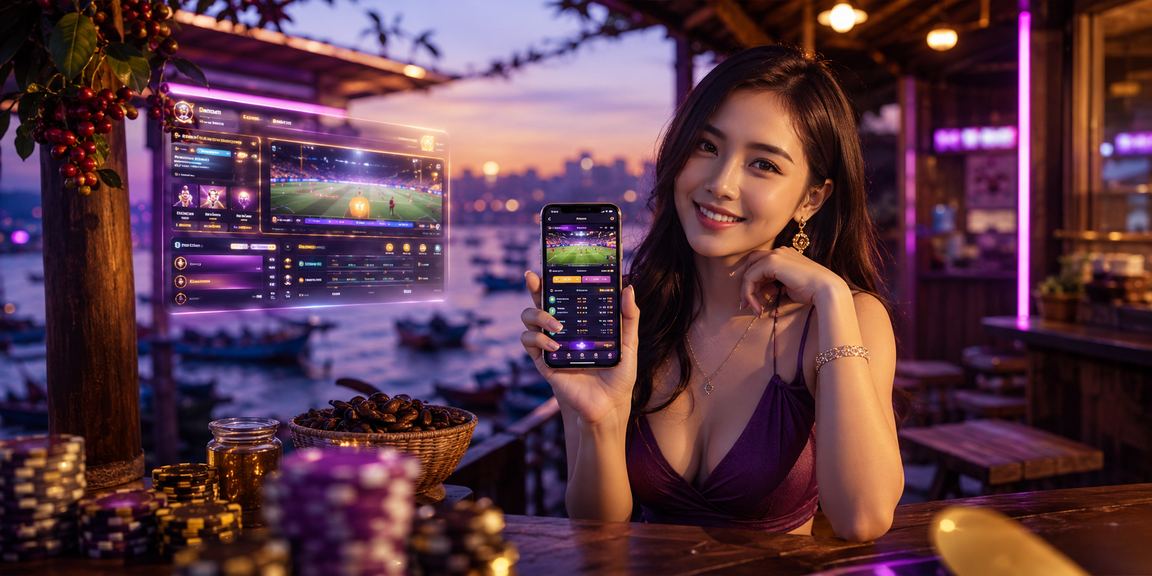 Thành viên VIP thư giãn cùng cà phê trong thiết kế casino mobile tại Mũi Né